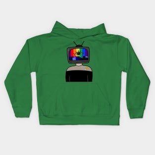 please stand by 📺 Kids Hoodie